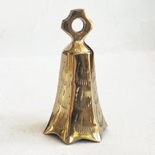 Load image into Gallery viewer, Large Etched Brass Bell