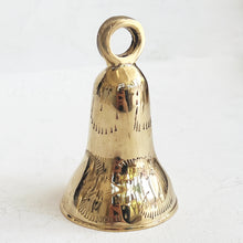 Load image into Gallery viewer, Large Etched Brass Bell
