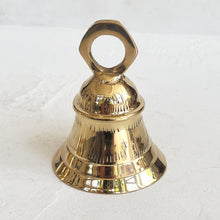 Load image into Gallery viewer, Large Etched Brass Bell