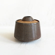 Load image into Gallery viewer, Lidded Vessel in Slate Gray