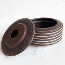 Load image into Gallery viewer, Lidded Vessel in Brown