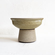 Load image into Gallery viewer, Tall Pedestal Bowl in Warm White