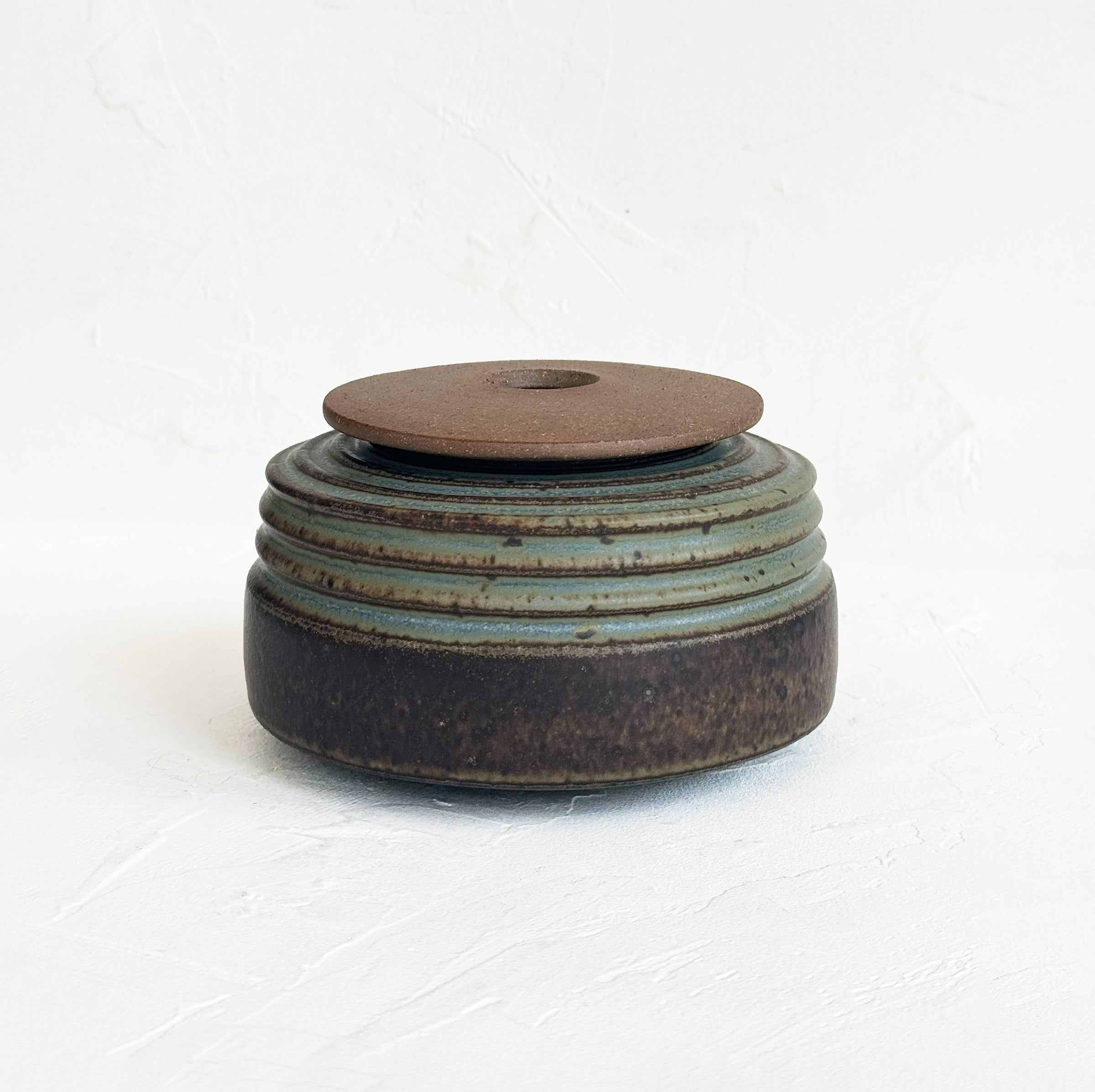 Archer Lidded Vessel in Maryland Blue