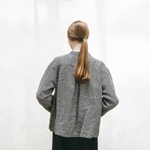 Load image into Gallery viewer, Olivia Blouse in Houndstooth