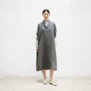 Hallie Dress in Acier