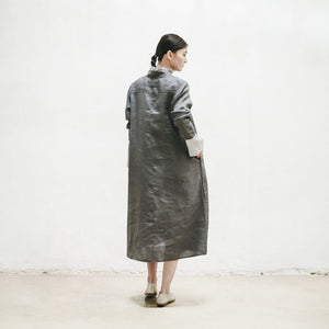 Hallie Dress in Acier