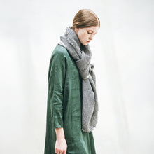 Load image into Gallery viewer, Tuz Fringe Scarf in Houndstooth