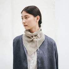 Load image into Gallery viewer, Linen Knit Scarf in Natural