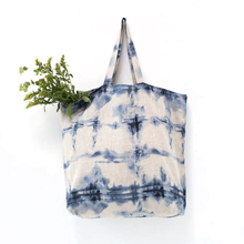 Load image into Gallery viewer, Natural Linen Bag in Tie Dye