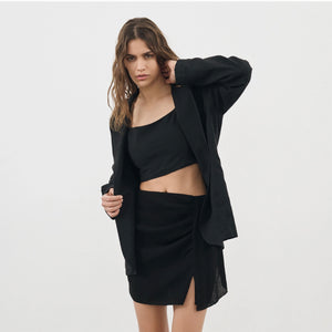 Bella Miniskirt in Black