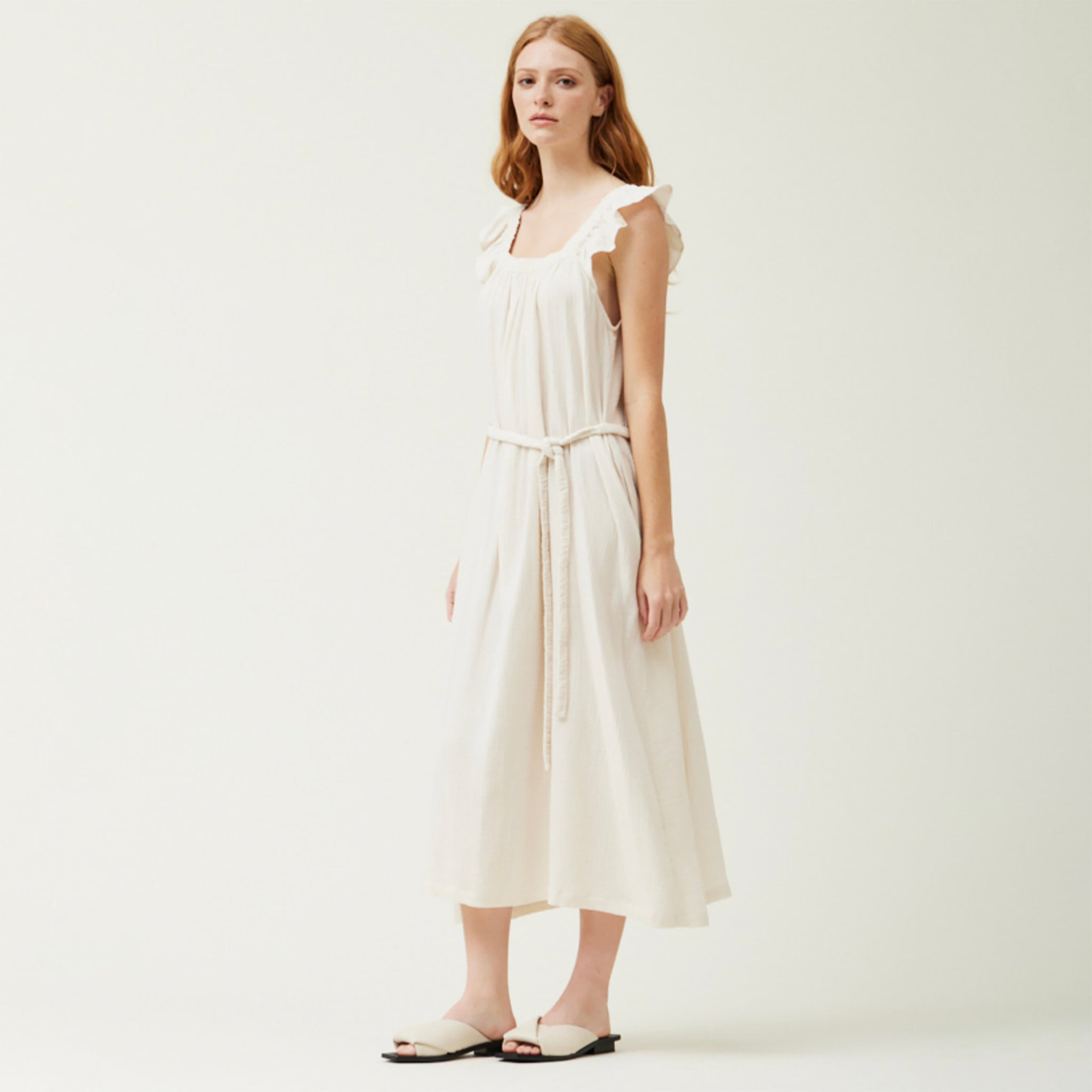 Gauze Midi Dress – Wilderhouse Gauze Midi Dress – Wilderhouse