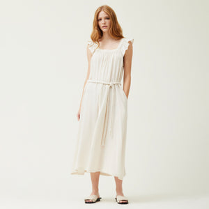 Gauze Midi Dress