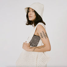 Load image into Gallery viewer, Slouchy Pointelle Knit Tote