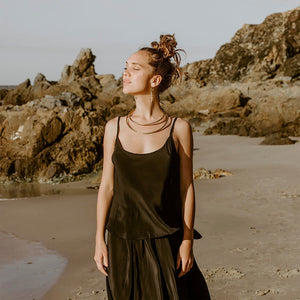 Silk Cami in Black