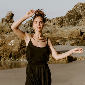 Silk Cami in Black