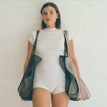 Load image into Gallery viewer, Market Tote in Black