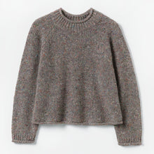 Load image into Gallery viewer, Orla Donegal Wool Sweater in Fossil
