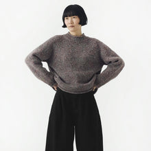 Load image into Gallery viewer, Orla Donegal Wool Sweater in Fossil