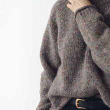 Load image into Gallery viewer, Orla Donegal Wool Sweater in Fossil