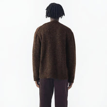 Load image into Gallery viewer, Donegal Wool V-Neck Cardigan in Bark