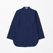 Load image into Gallery viewer, Button Down Tunic in Natural Indigo
