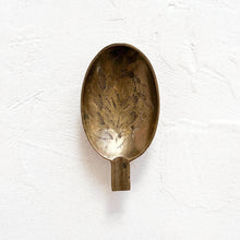 Load image into Gallery viewer, Brass Etched Leaf Ashtray