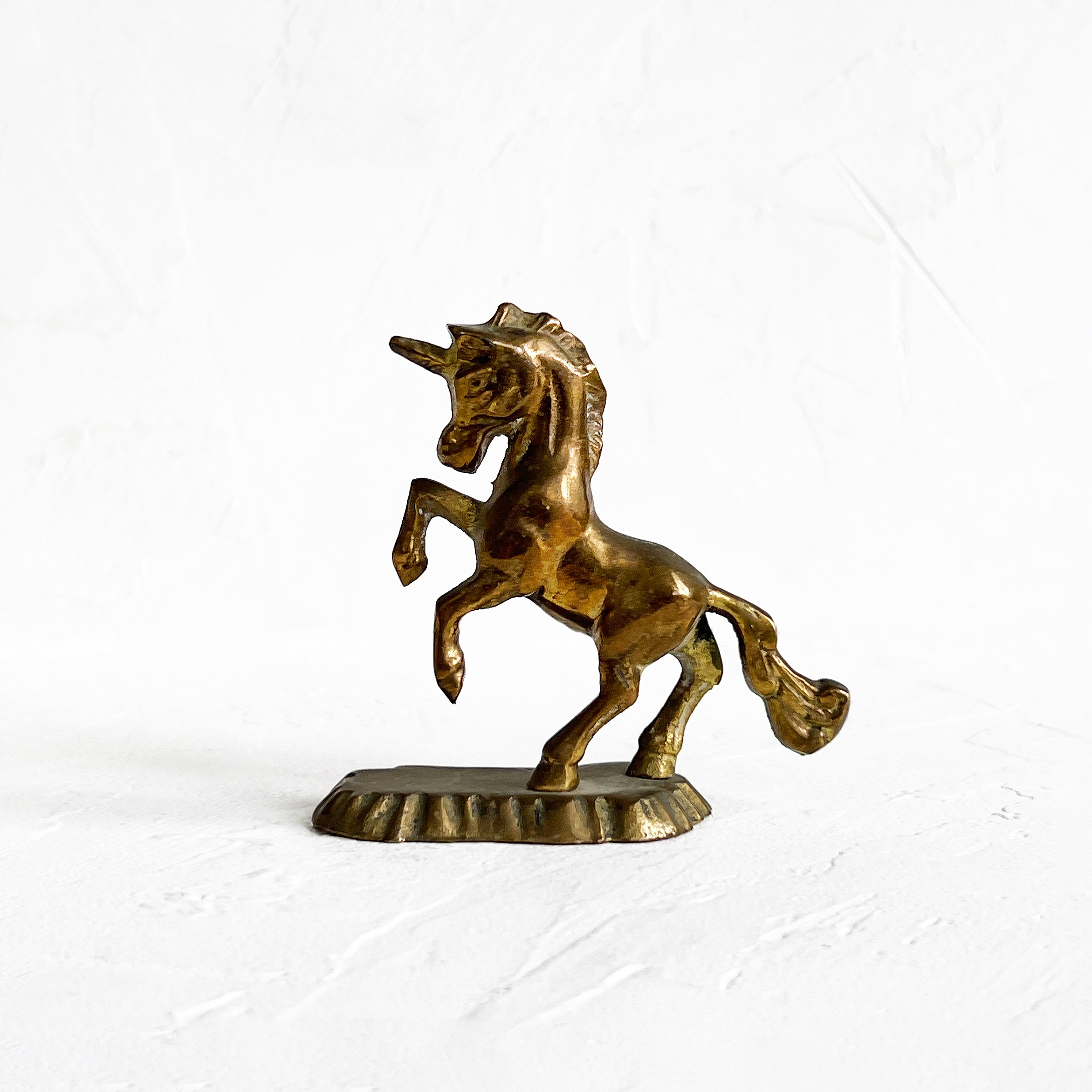 Vintage Brass Unicorn