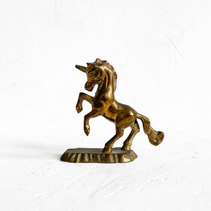 Vintage Brass Unicorn
