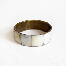Load image into Gallery viewer, Vintage Mother-of-Pearl Bangle
