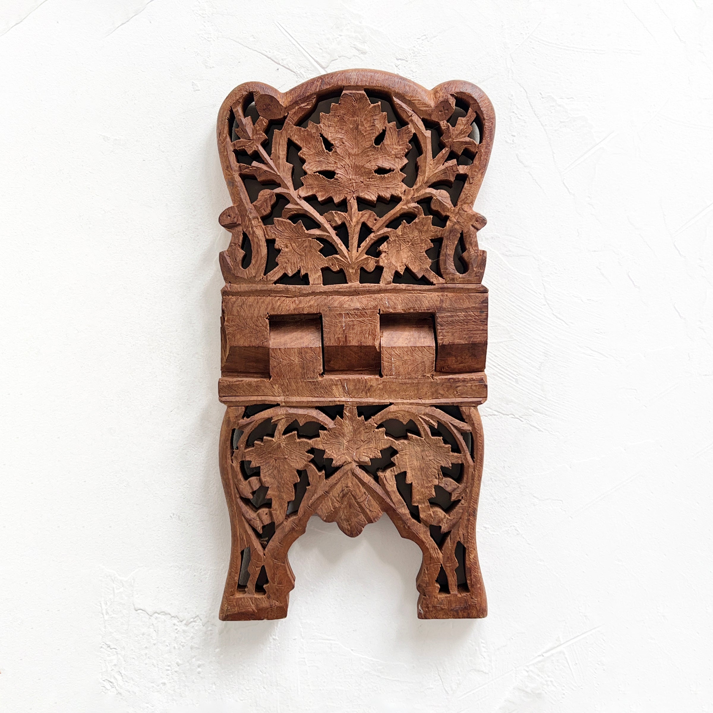 Vintage Wood Book Stand