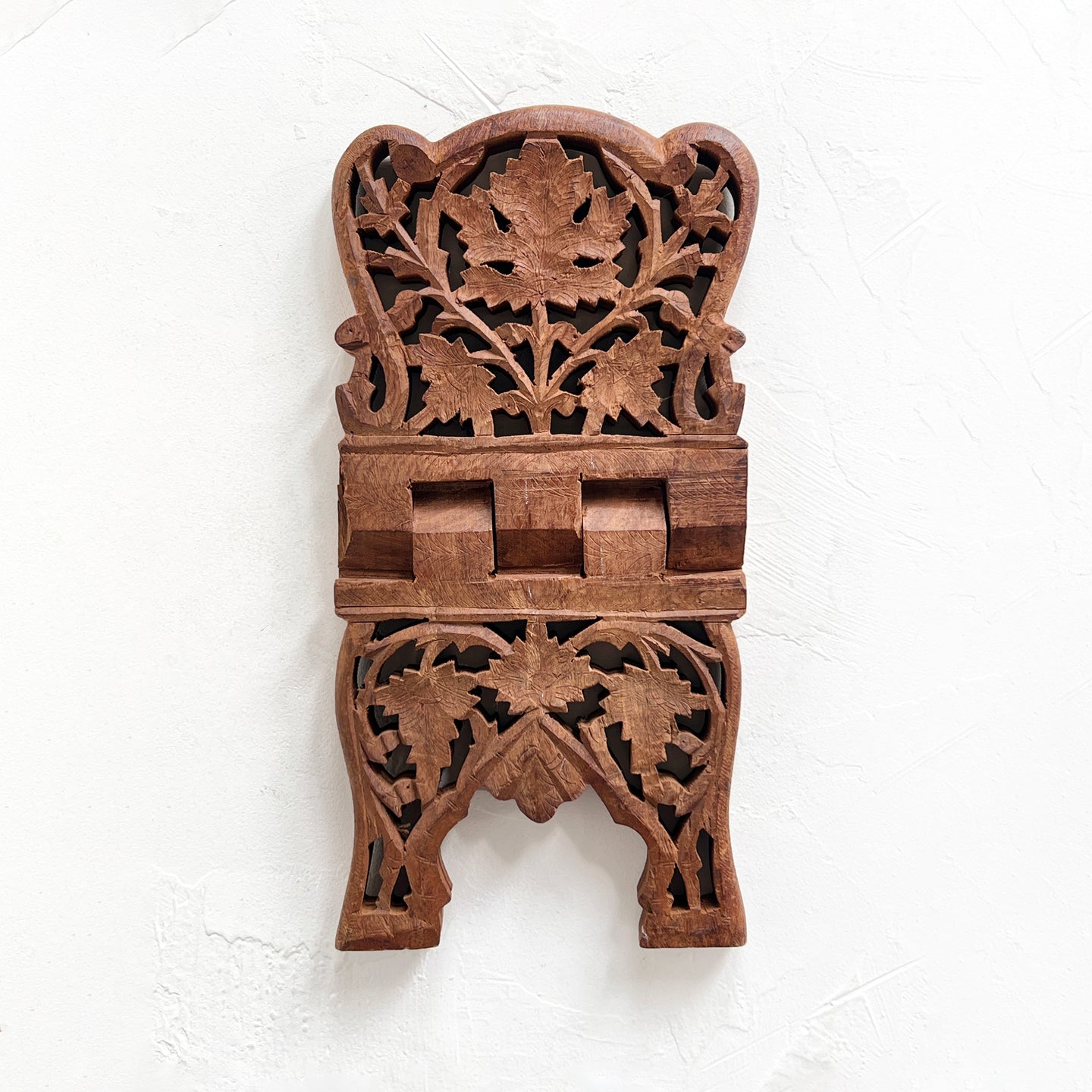 Vintage Wood Book Stand