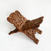 Load image into Gallery viewer, Vintage Wood Book Stand
