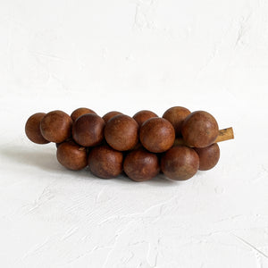 Vintage Wooden Grapes