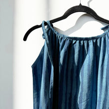 Load image into Gallery viewer, Aurore Dress in Indigo Stripes