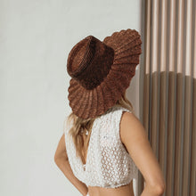 Load image into Gallery viewer, Nalu Straw Hat - Nutmeg