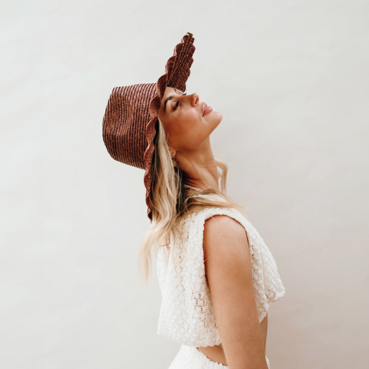 Nalu Straw Hat - Nutmeg