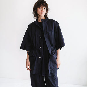 Bivek Vest in Midnight
