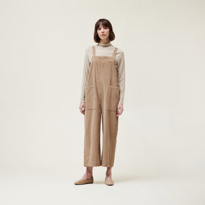 Corduroy Jumpsuit in Fawn