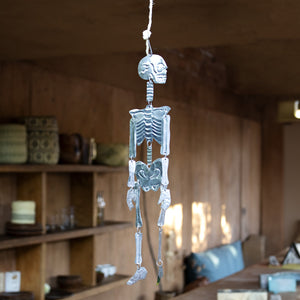 Silver Milagro Skeleton