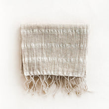 Load image into Gallery viewer, Woven Cream Scarf