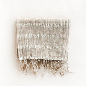 Woven Cream Scarf