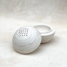 Load image into Gallery viewer, Sphere Incense Burner in Travertine