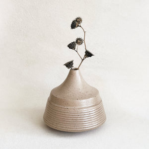 Bud Vase in Taupe
