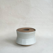Load image into Gallery viewer, Lidded Vessel in Warm White