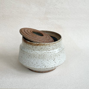 Speckled Lidded Vessel