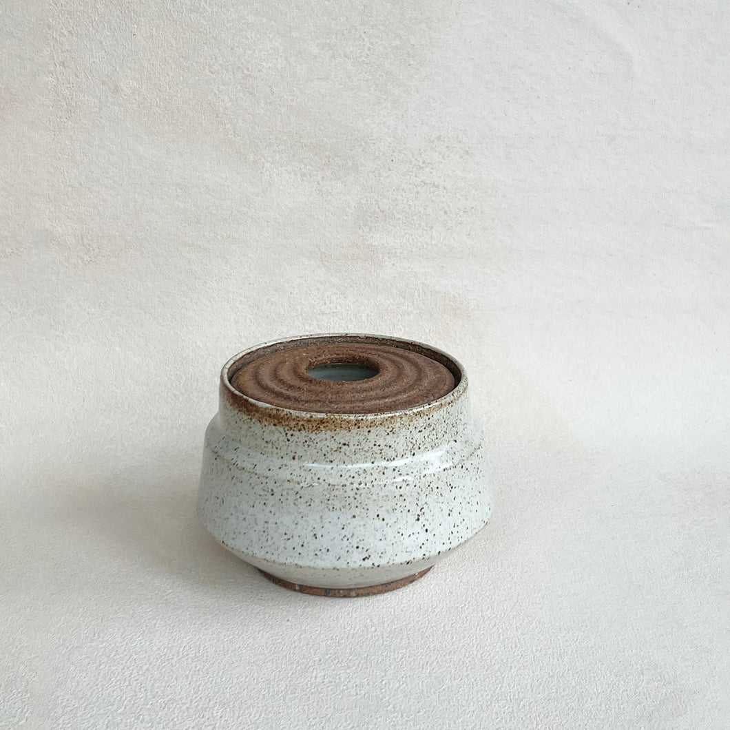 Speckled Lidded Vessel