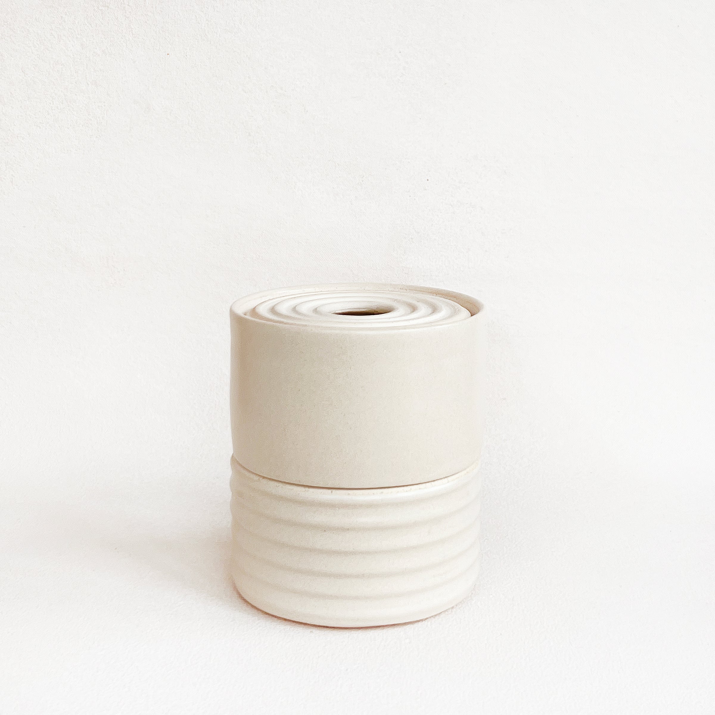 Stacked Ceramic Vessel