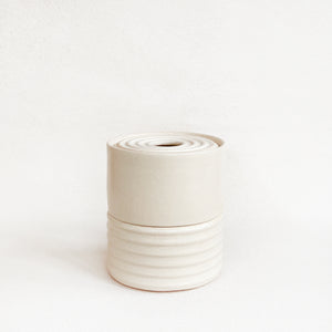 Stacked Ceramic Vessel