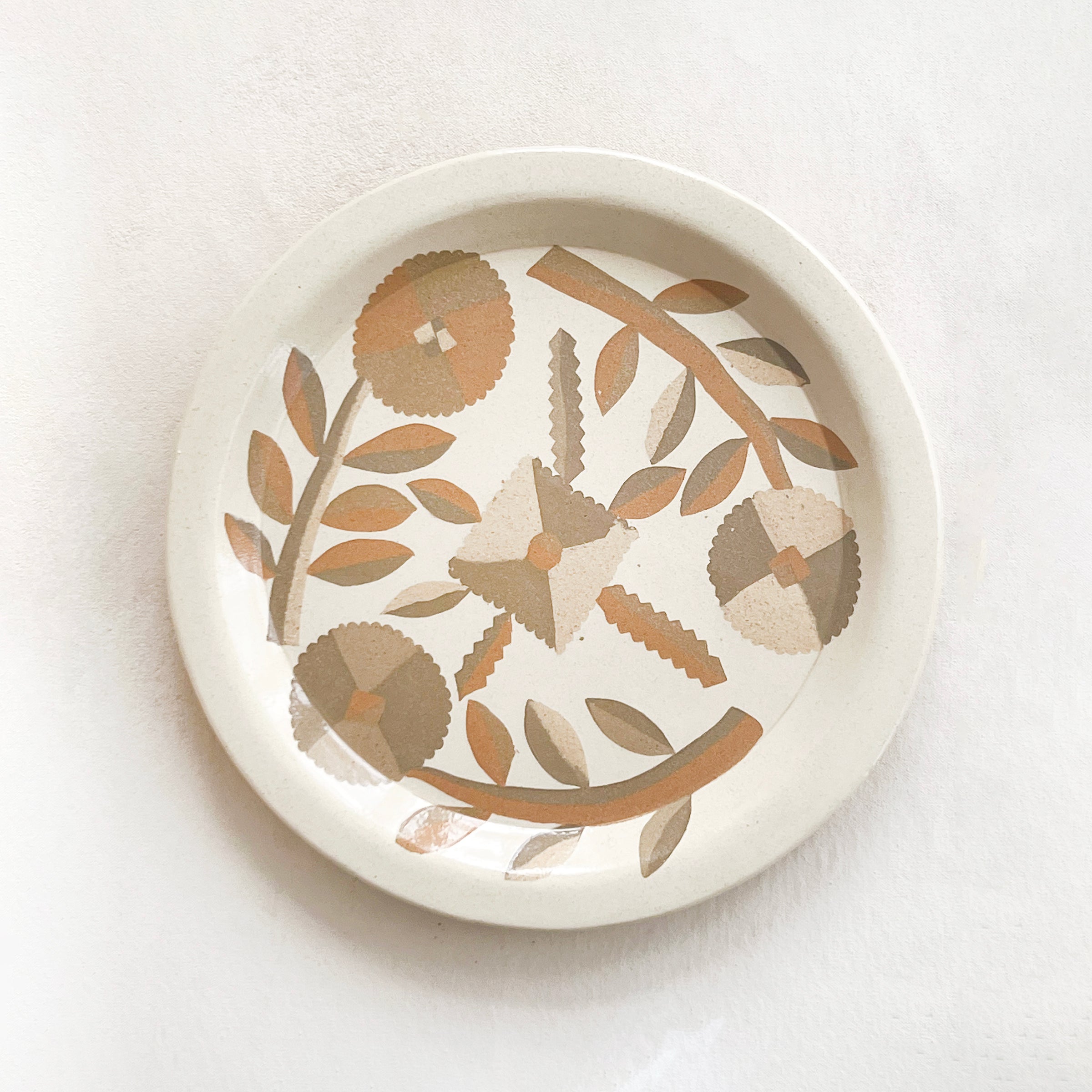 Inlayed Ceramic Plate