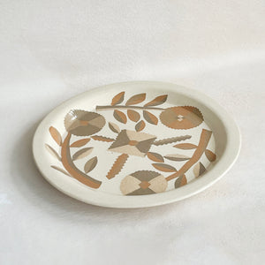 Inlayed Ceramic Plate